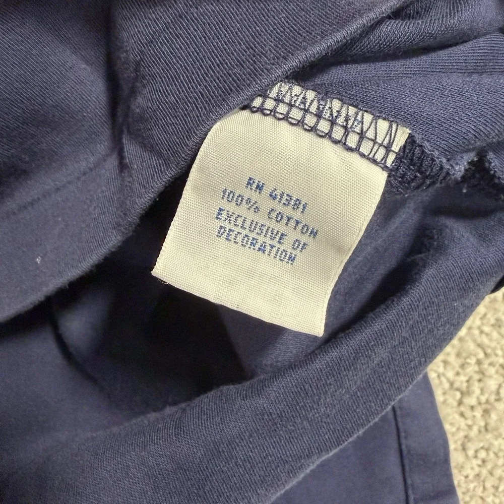 Polo Ralph Lauren Shirt Mens Sz XL‎ Navy Blue Pima Soft Touch Golf Flesh Pony